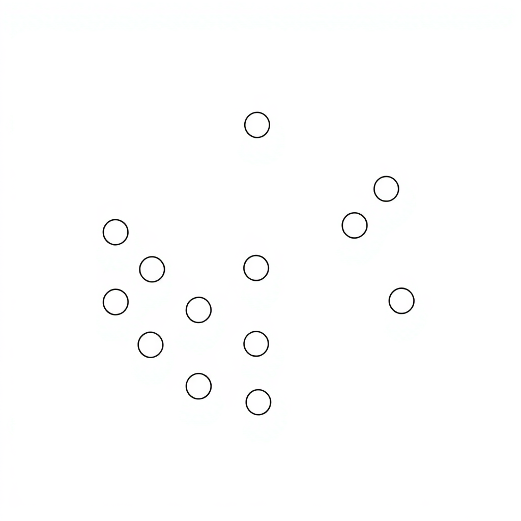 Polka Dot Design Coloring Page