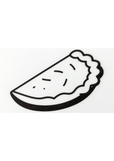 Pie Slice Coloring Page