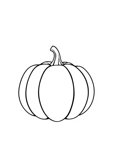 Printable Pumpkin In Space Coloring Page